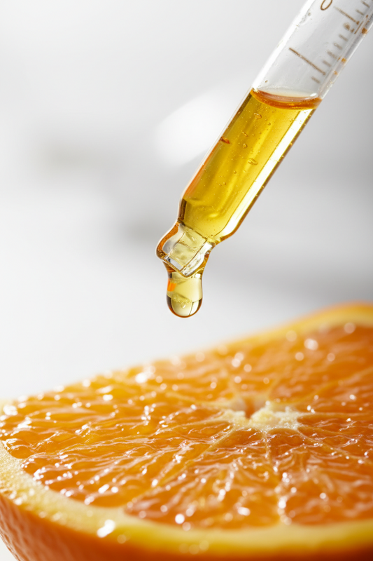 pipette vitamine C cosmétique orange
